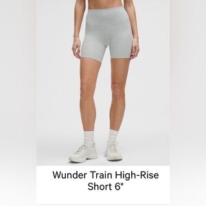 Lululemon Wunder Train High-Rise Shorts “6